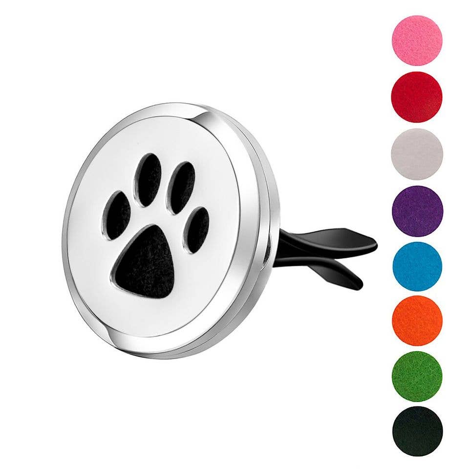 Dog Paw Car Vent Diffuser for Essential Oils