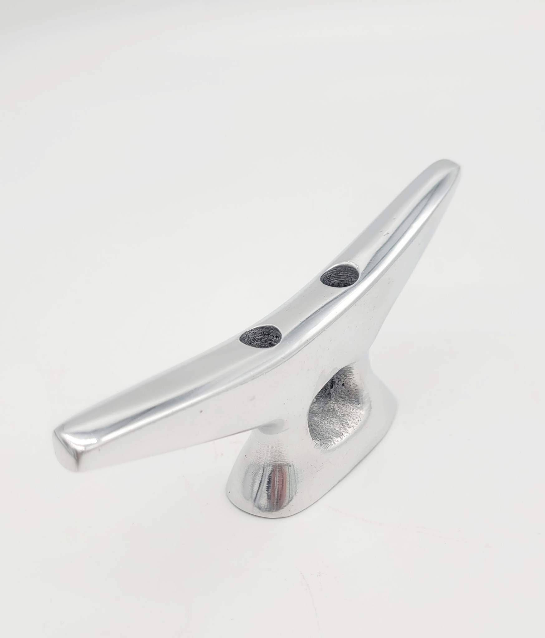 Cast Aluminum Cleat Hook Boat Drawer Pull Cabinet Knob Medium