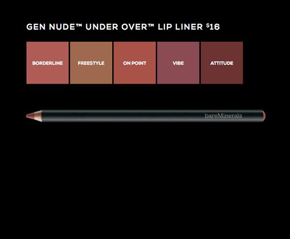 bareMinerals Gen Nude Under Over Lip Liner