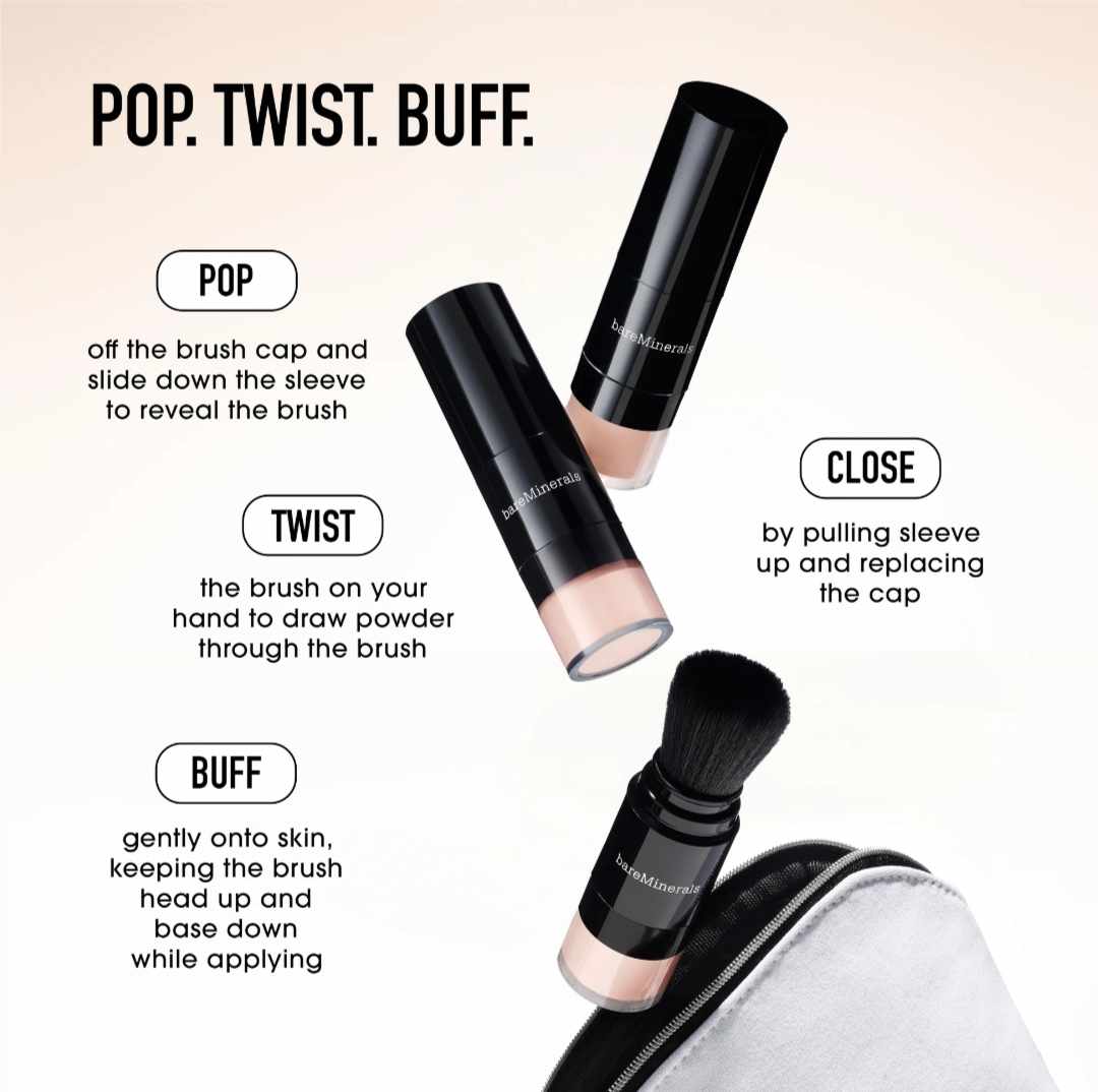 bareMinerals Original Mineral Veil Set + Protect Brush Mineral SPF 25