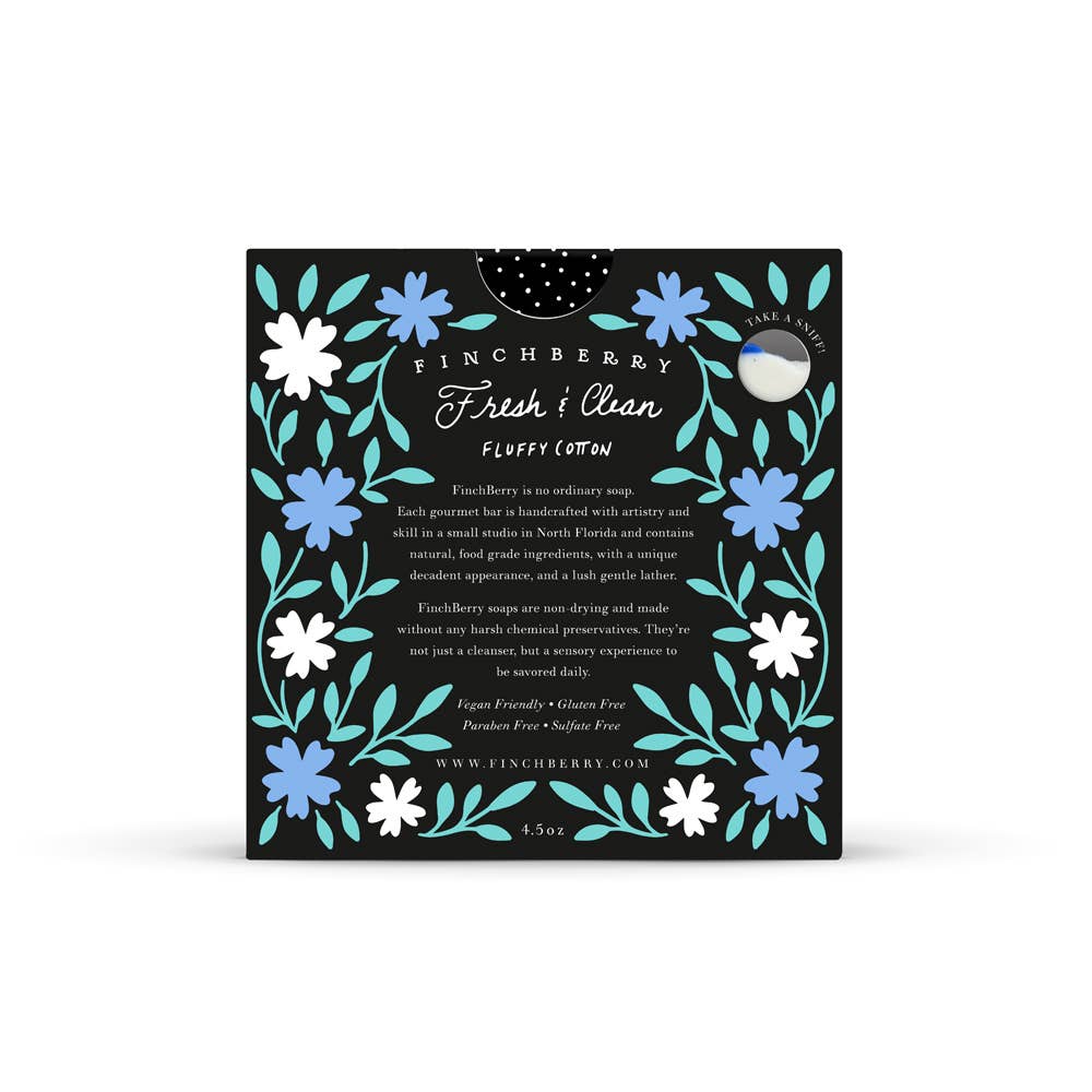 Finchberry Fresh & Clean Bar Soap Boxed