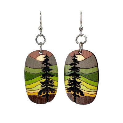 Lone Pine Blossoms Earrings