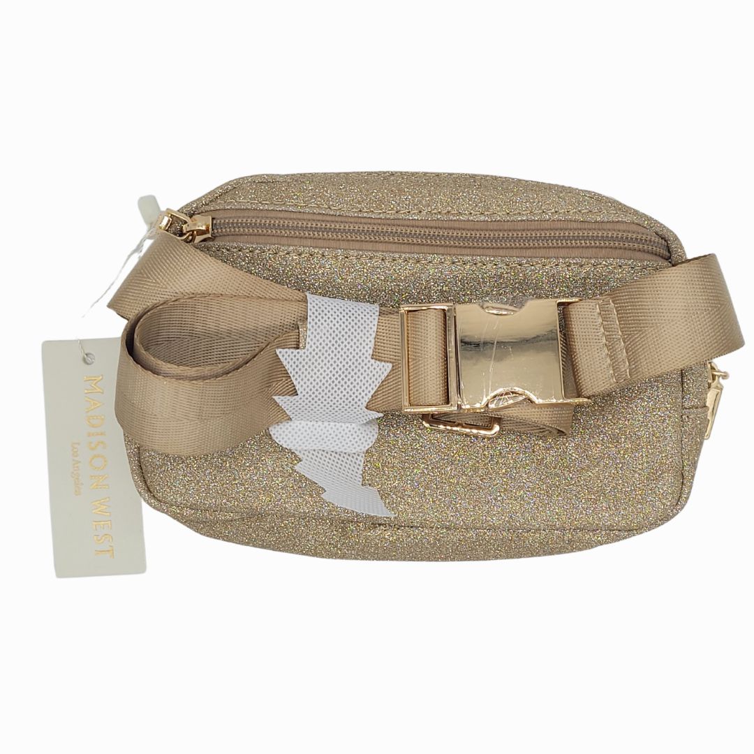 Mardi Gras Second Line Gold belt bag