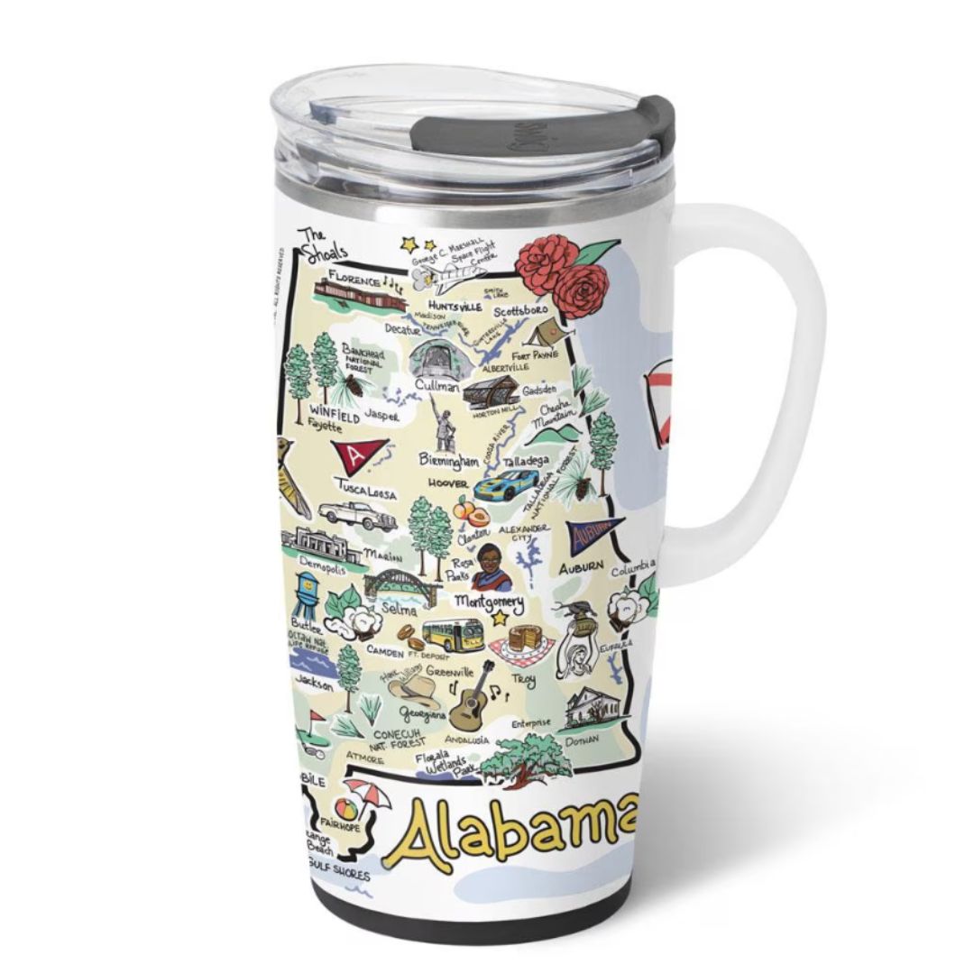 Alabama Travel Mug 22 oz