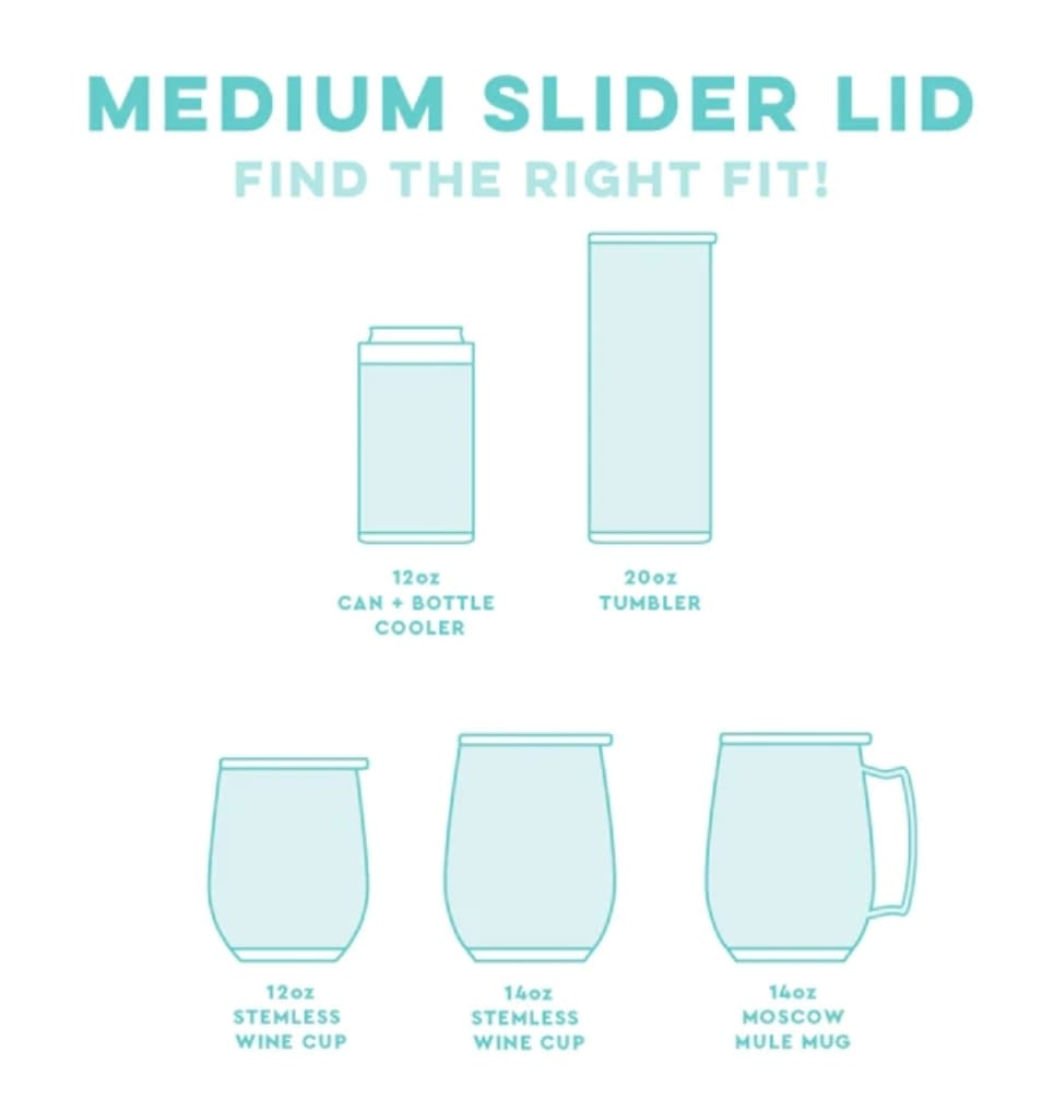 SWIG CLEAR SLIDER LIDS