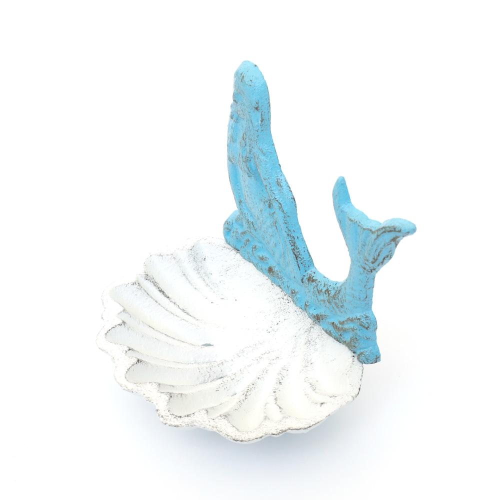 FINCHBERRY CAST IRON MERMAID SOAP DISH