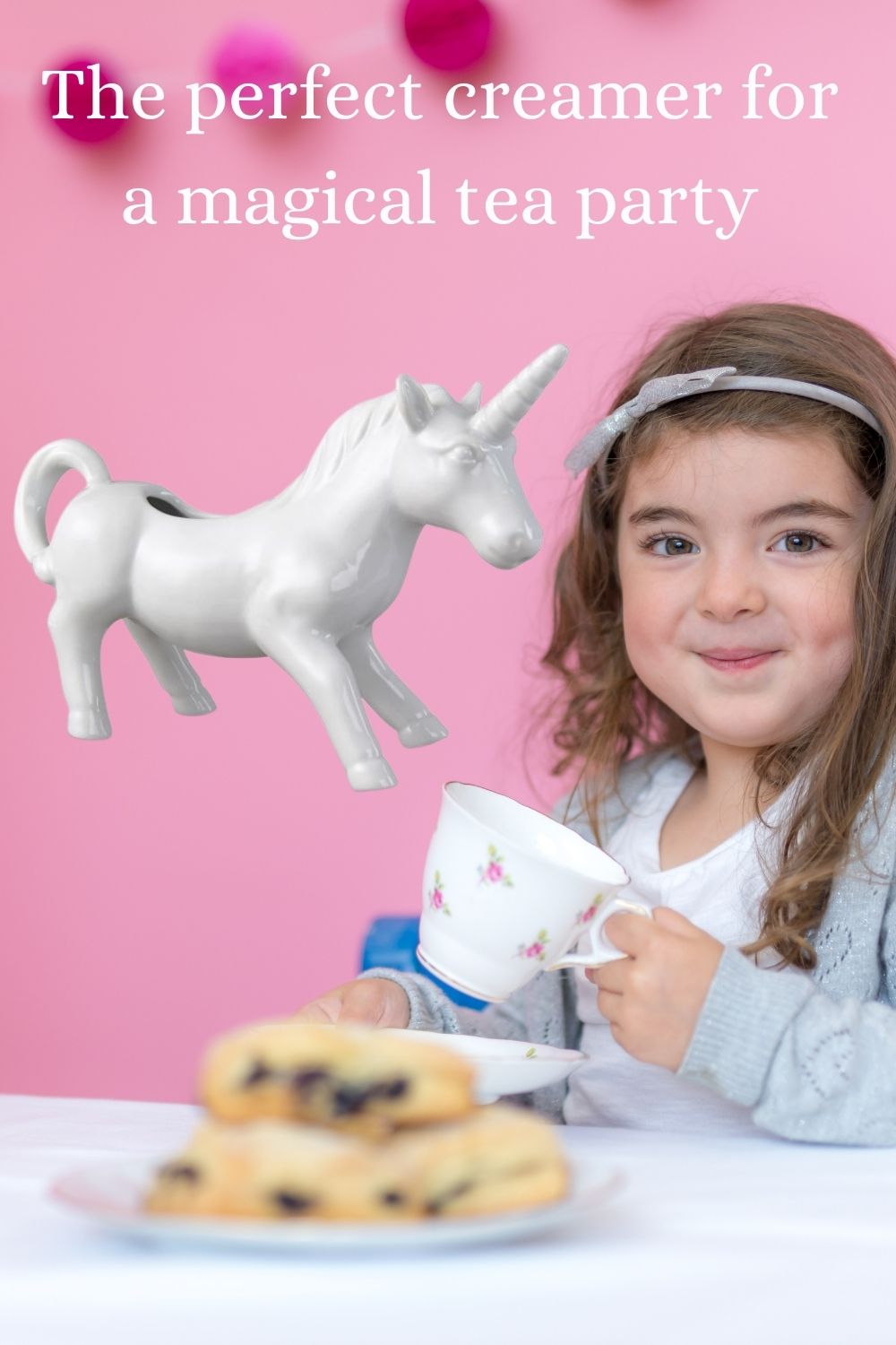 PORCELAIN UNICORN CREAMER