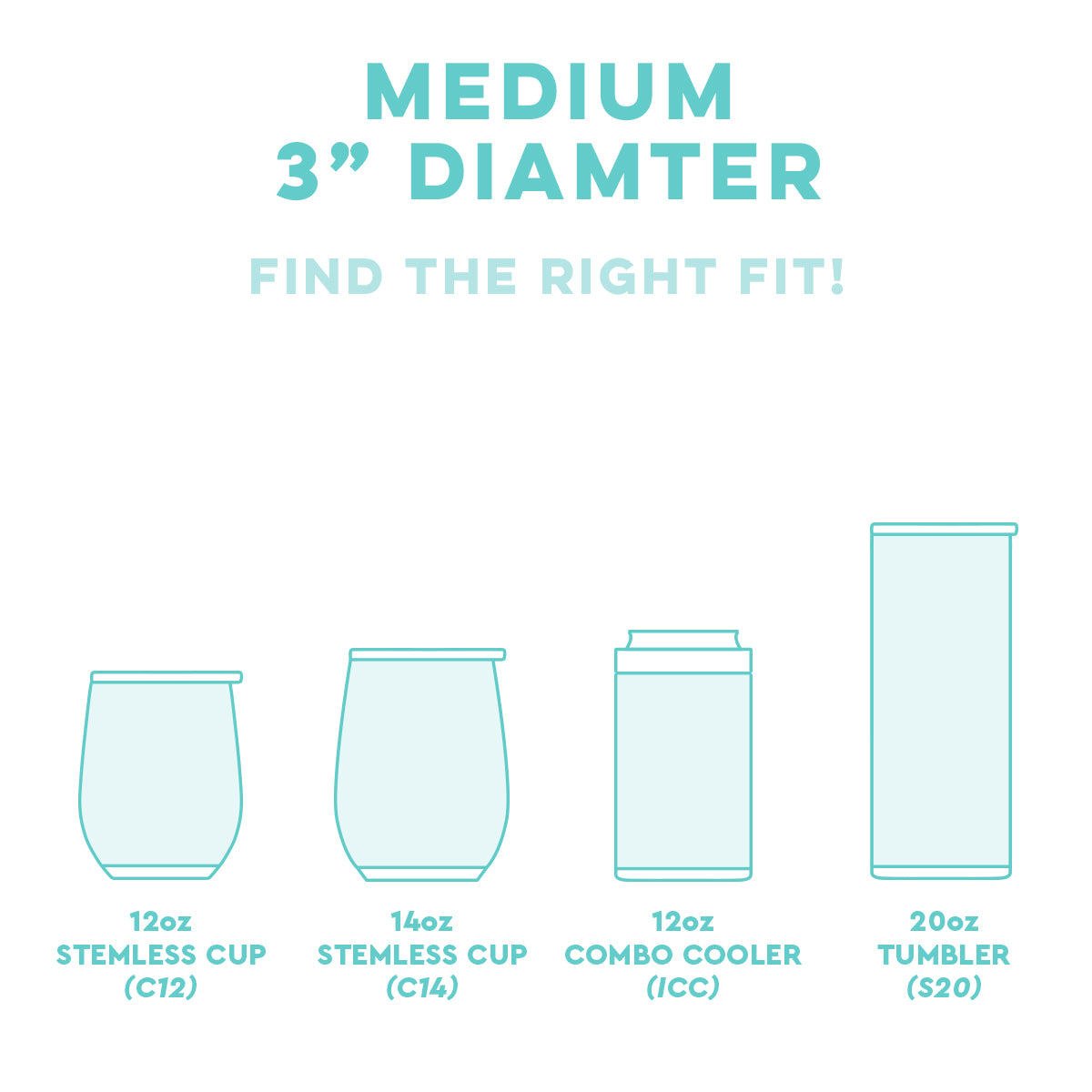 Swig Clear EZ Flow Lid Medium