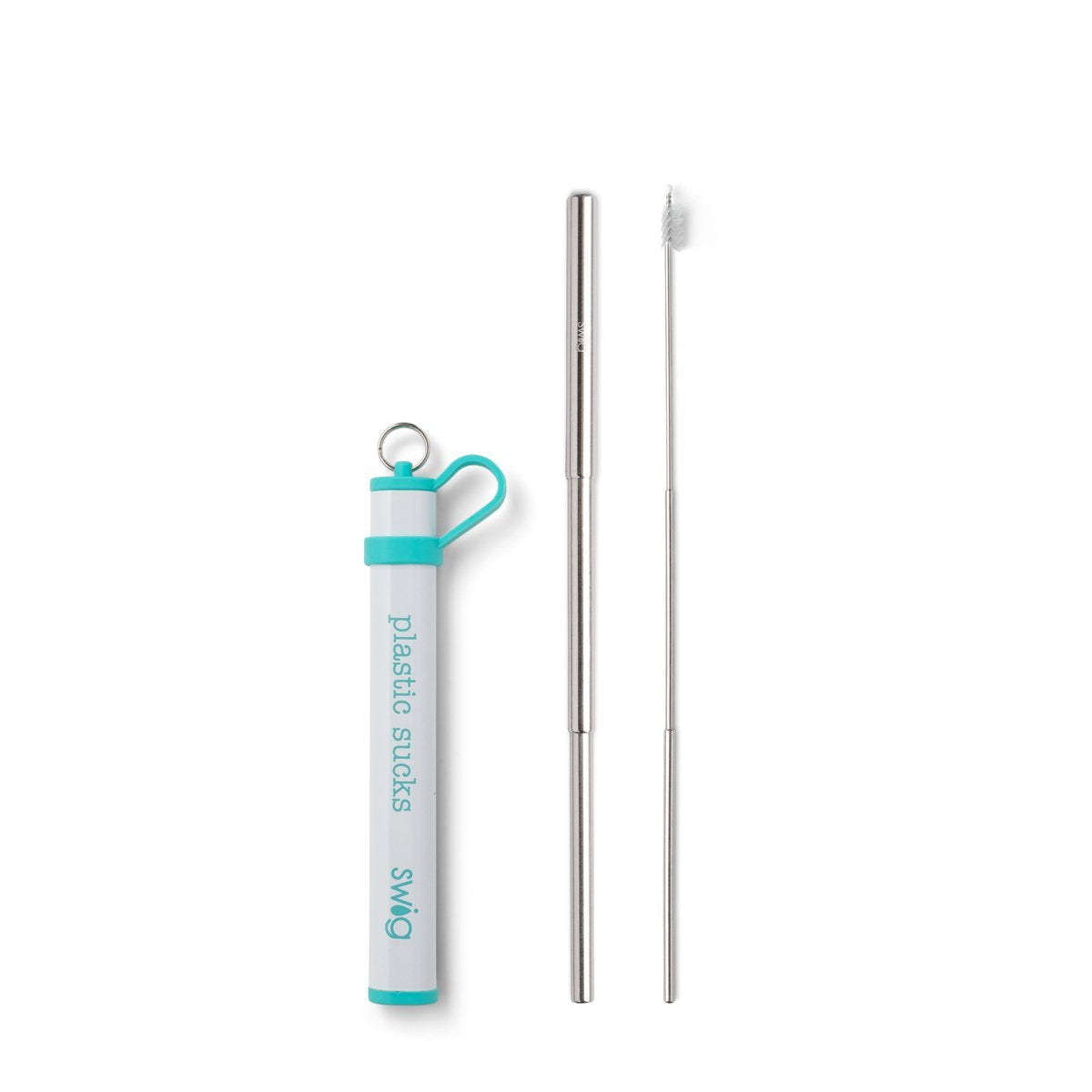 SWIG Telescopic Stainless Steel Straw Set