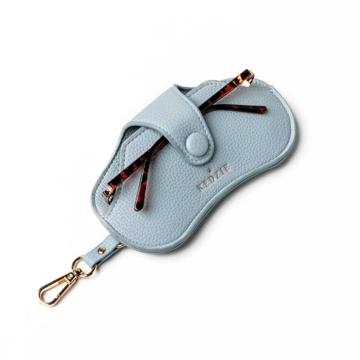 Kedzie Eclipse Eyewear Case Chestnut