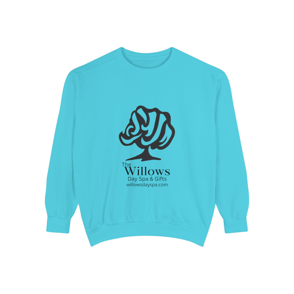 Willows comfort colors sweatshirt - black logo