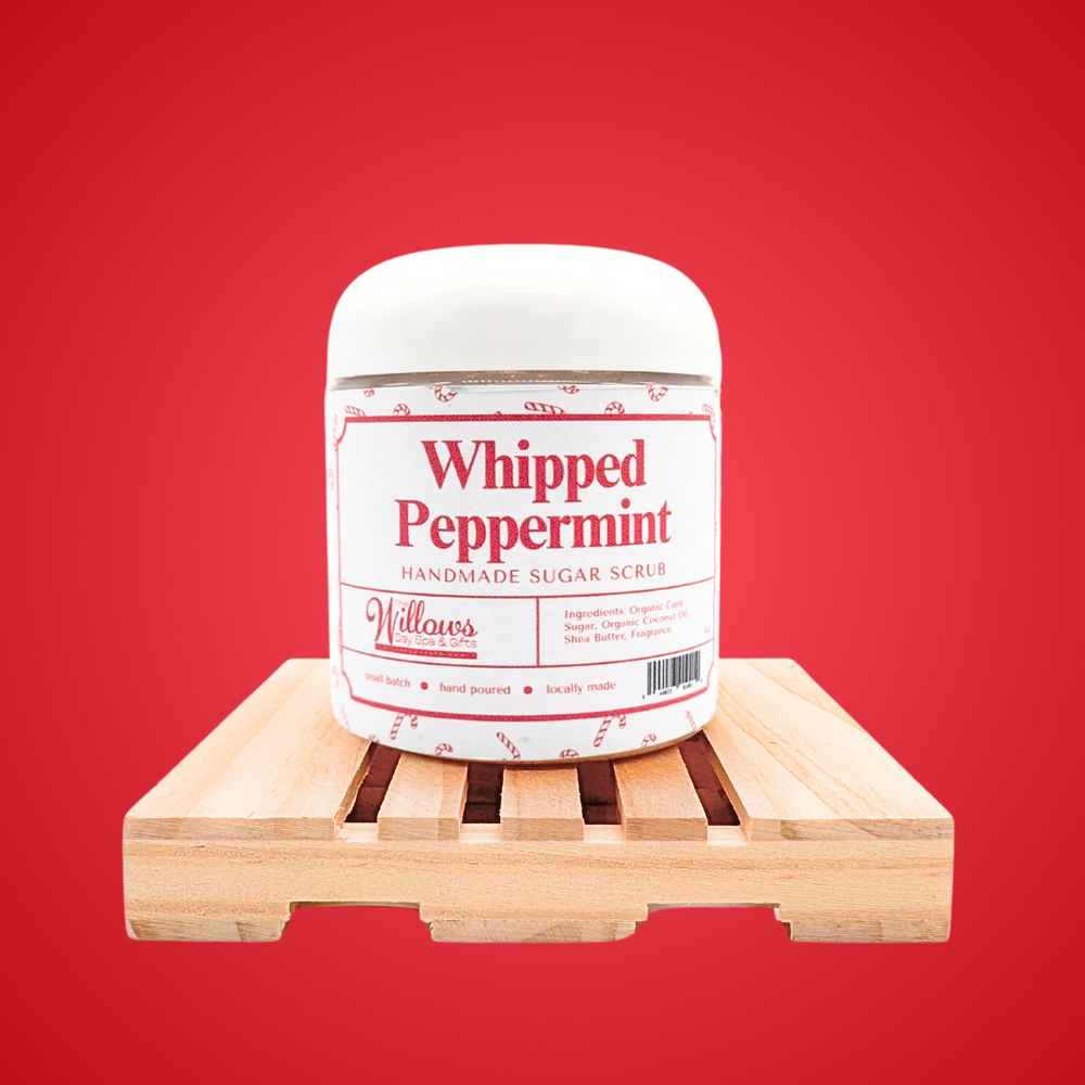 Willows Whipped Peppermint Swirl Sugar Scub