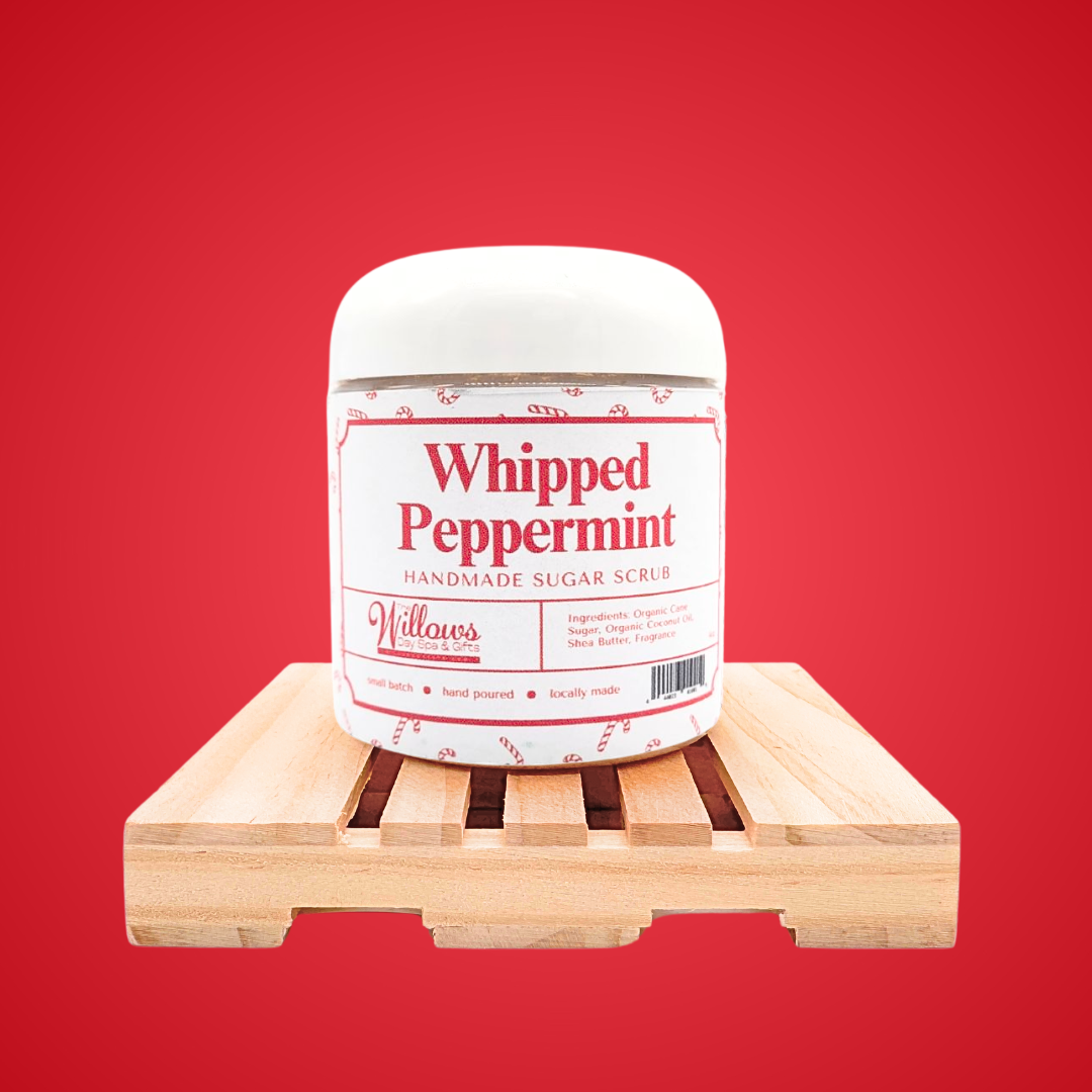 Willows Whipped Peppermint Swirl Sugar Scub