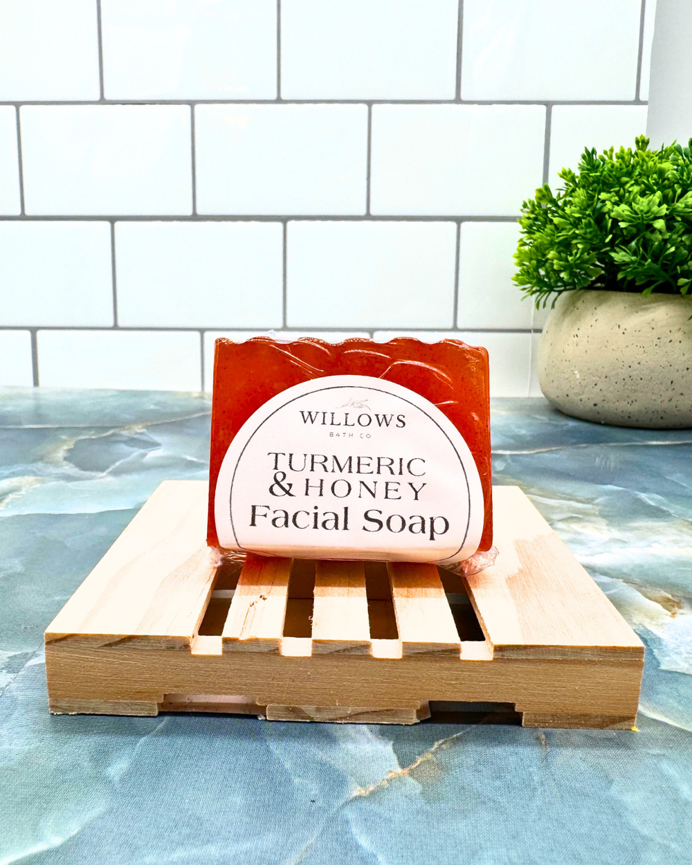 Willows Turmeric & Honey Facial Soap