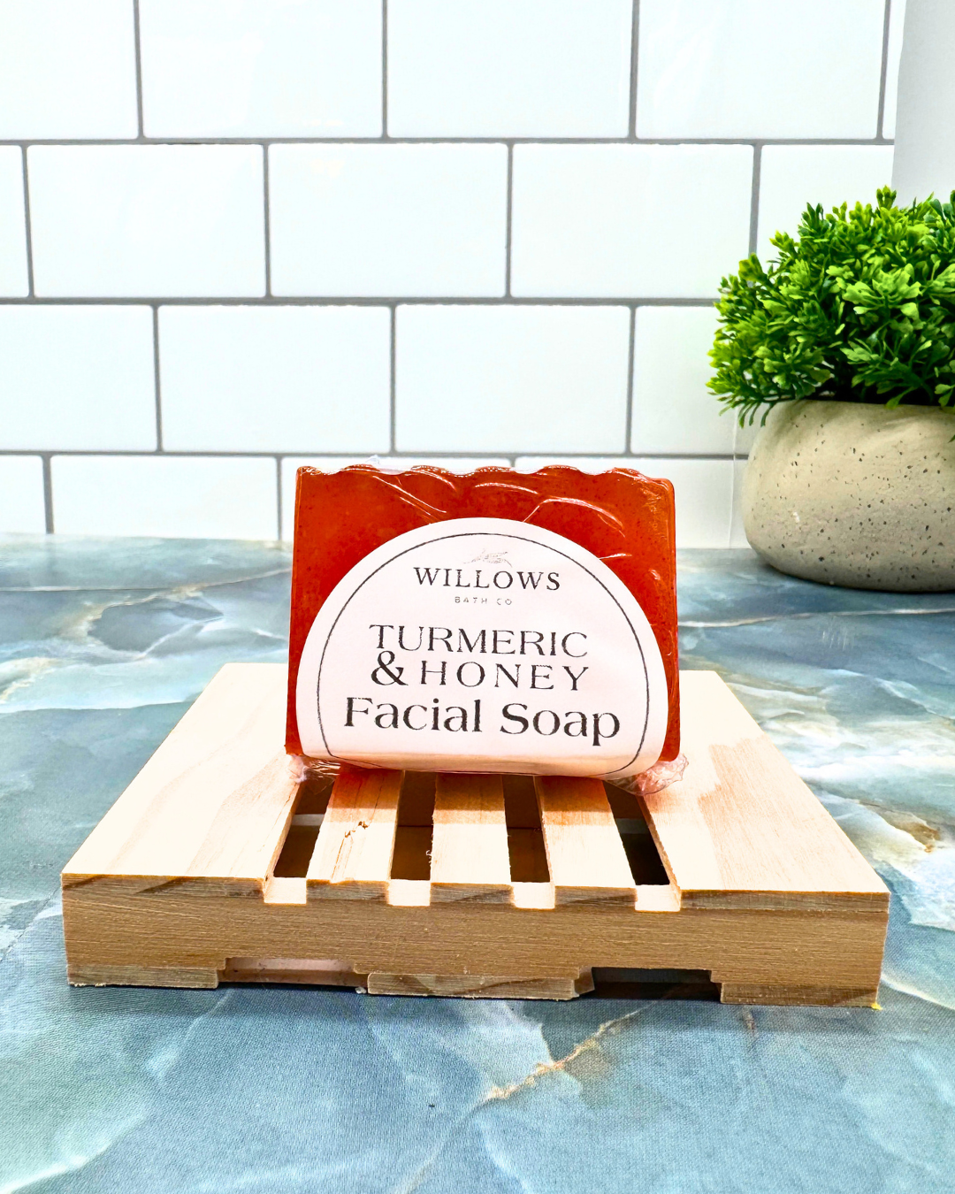 Willows Turmeric & Honey Facial Soap