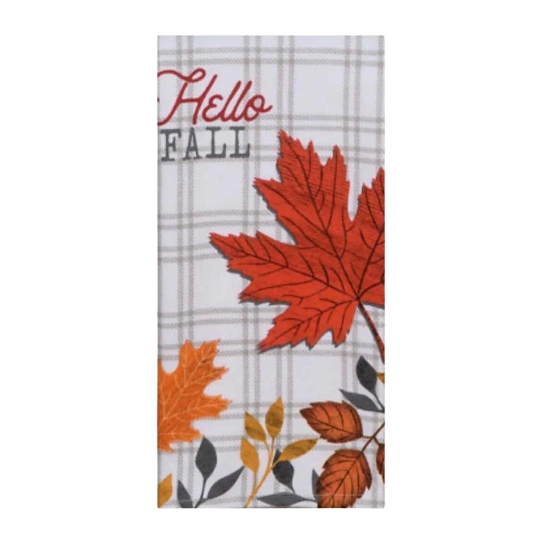 Harvest Blessings Hello Fall Dual Purpose Terry Towel