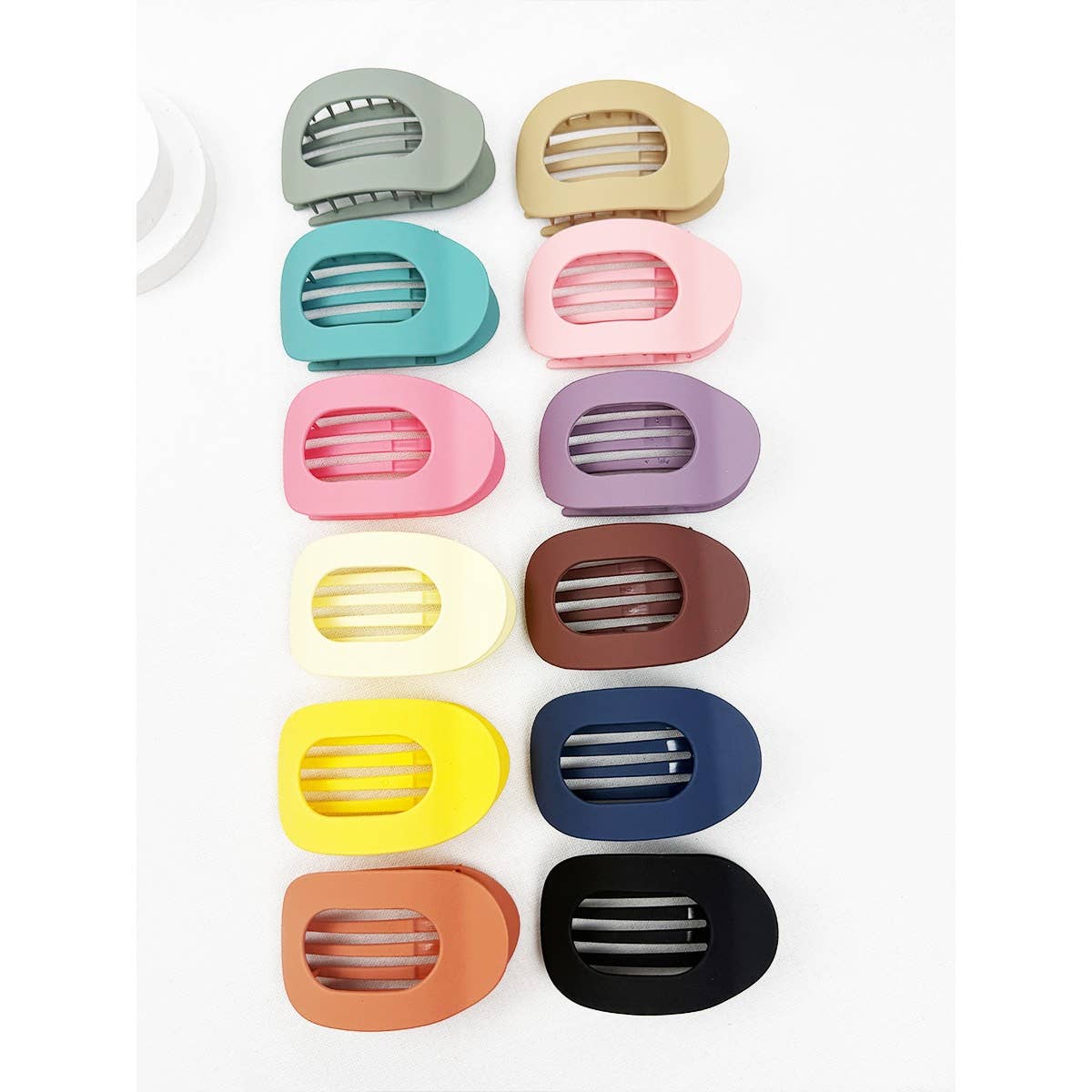 Oval Flat Hair Clip
