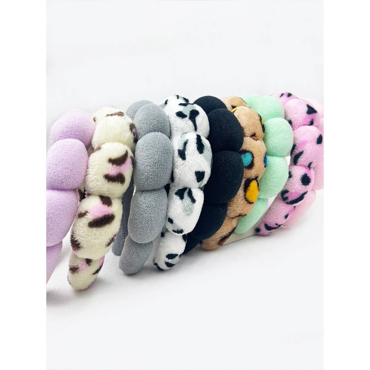 Puffed Scallop Spa Headband