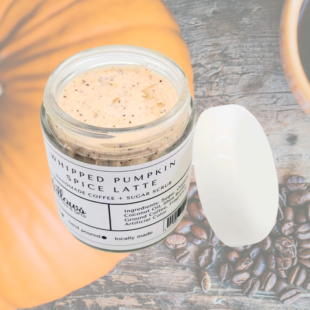 Willows Whipped Pumpkin Spice Latte Coffee + Sugar Scrub