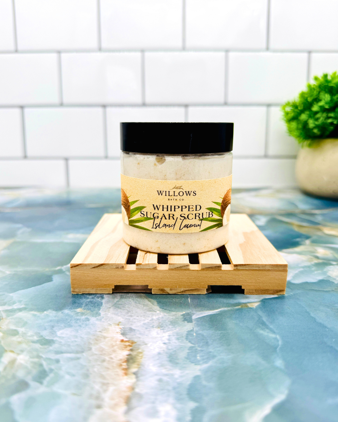 Island Coconut Whipped Sugar Scrub