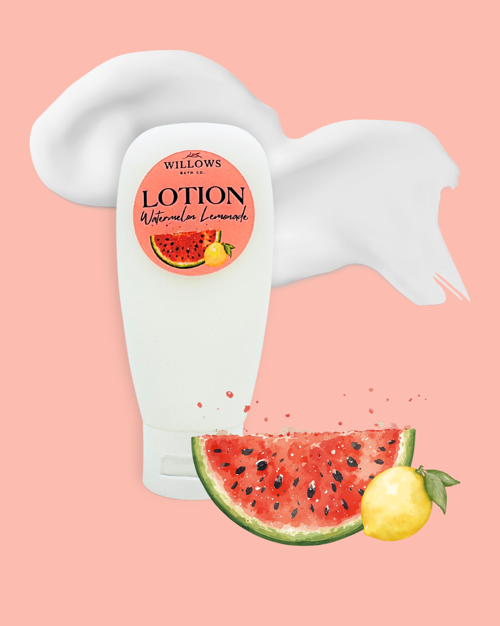 Willows Hydrating Lotion 2oz | Watermelon Lemonade