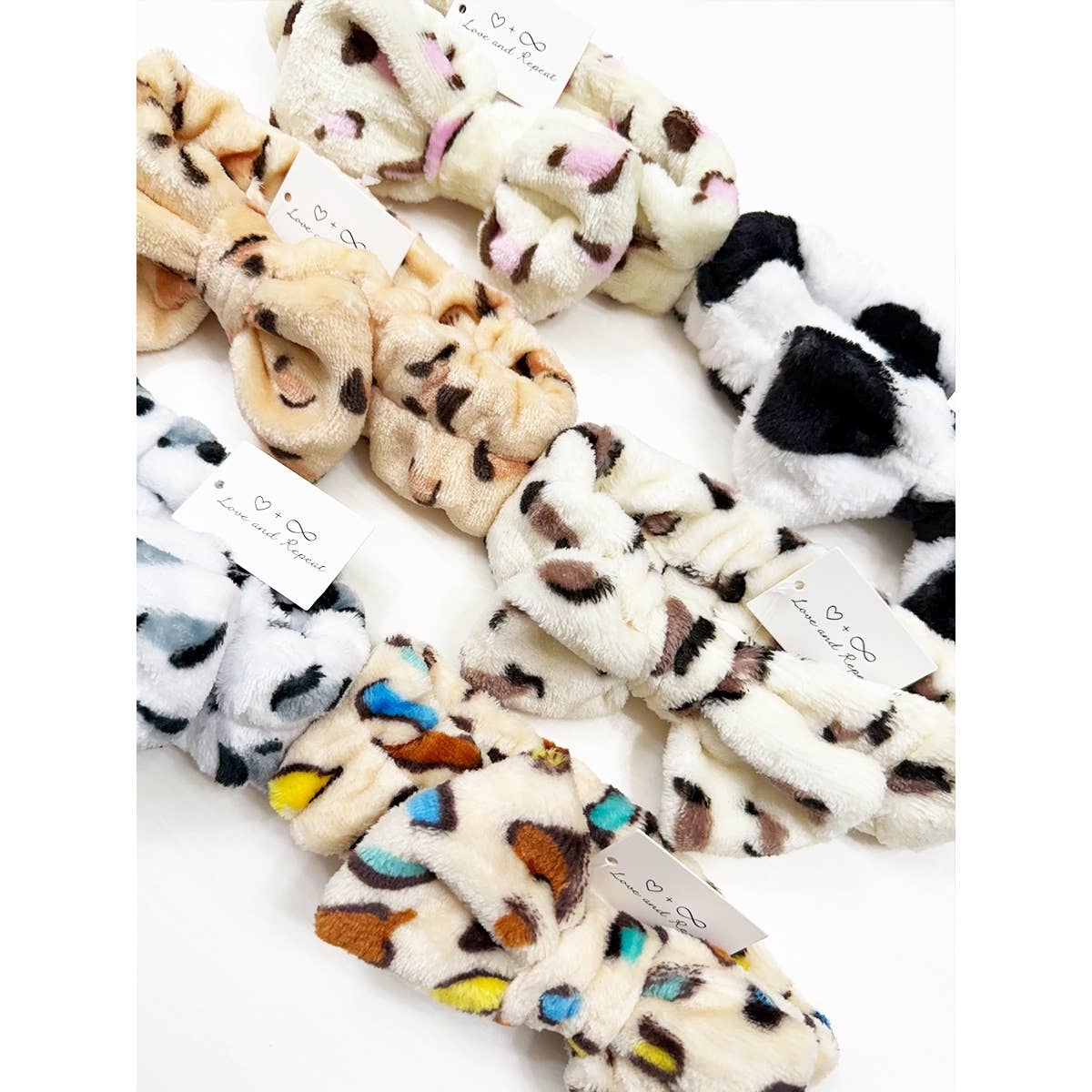 Patterned Beauty Spa Bow Headband