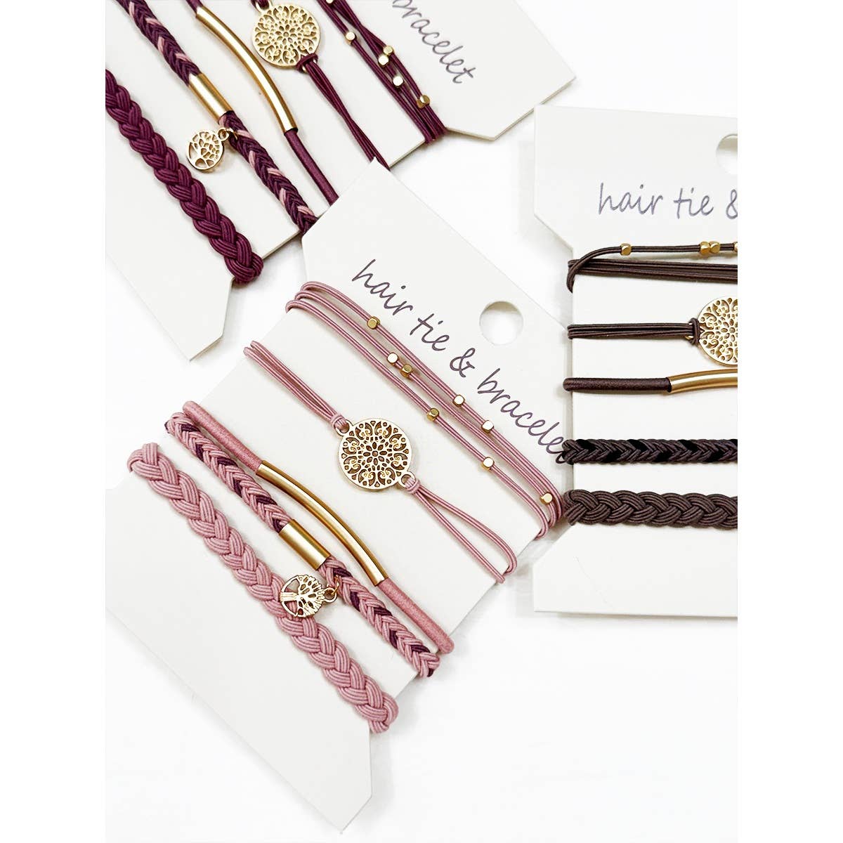 Boho Inspired Hair Tie Bracelets