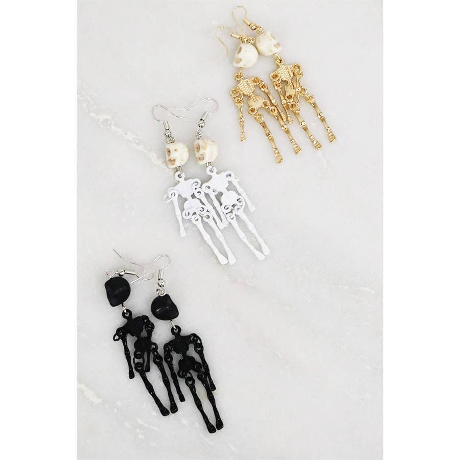 Halloween Skeleton Earrings