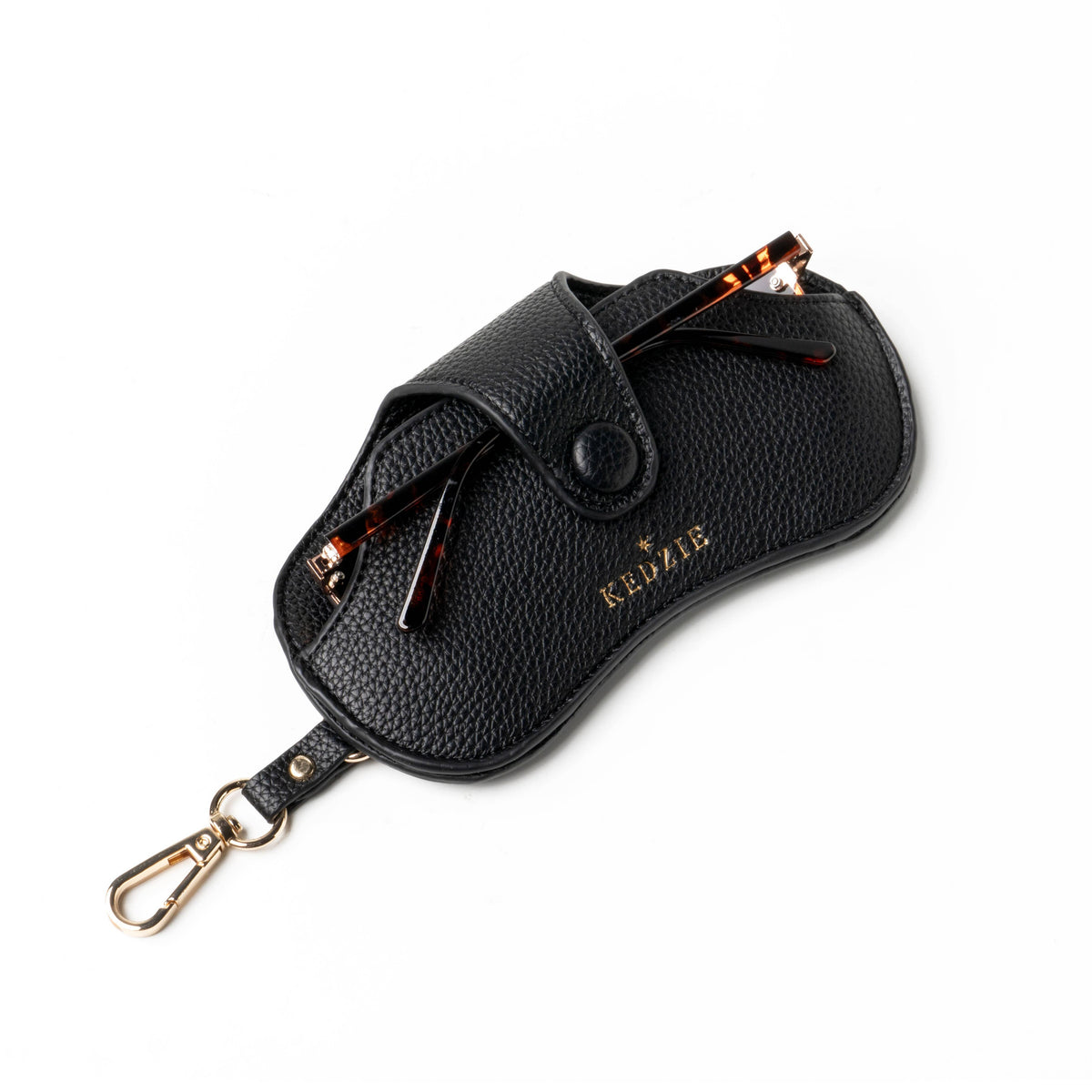 Kedzie Eclipse Eyewear Case Chestnut