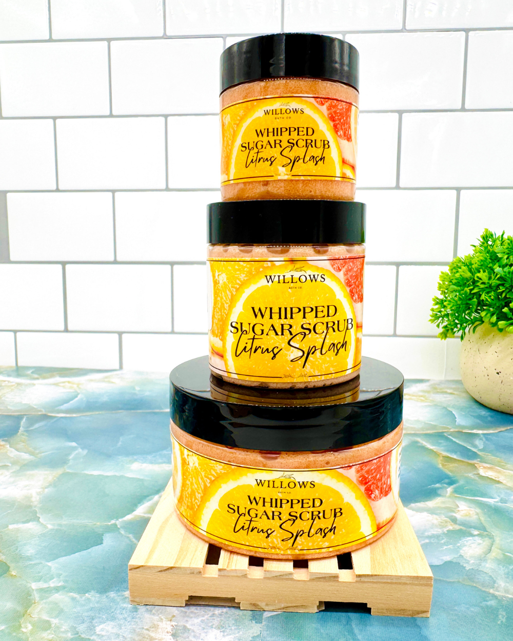 Willows CITRUS SPLASH Sugar Scrub