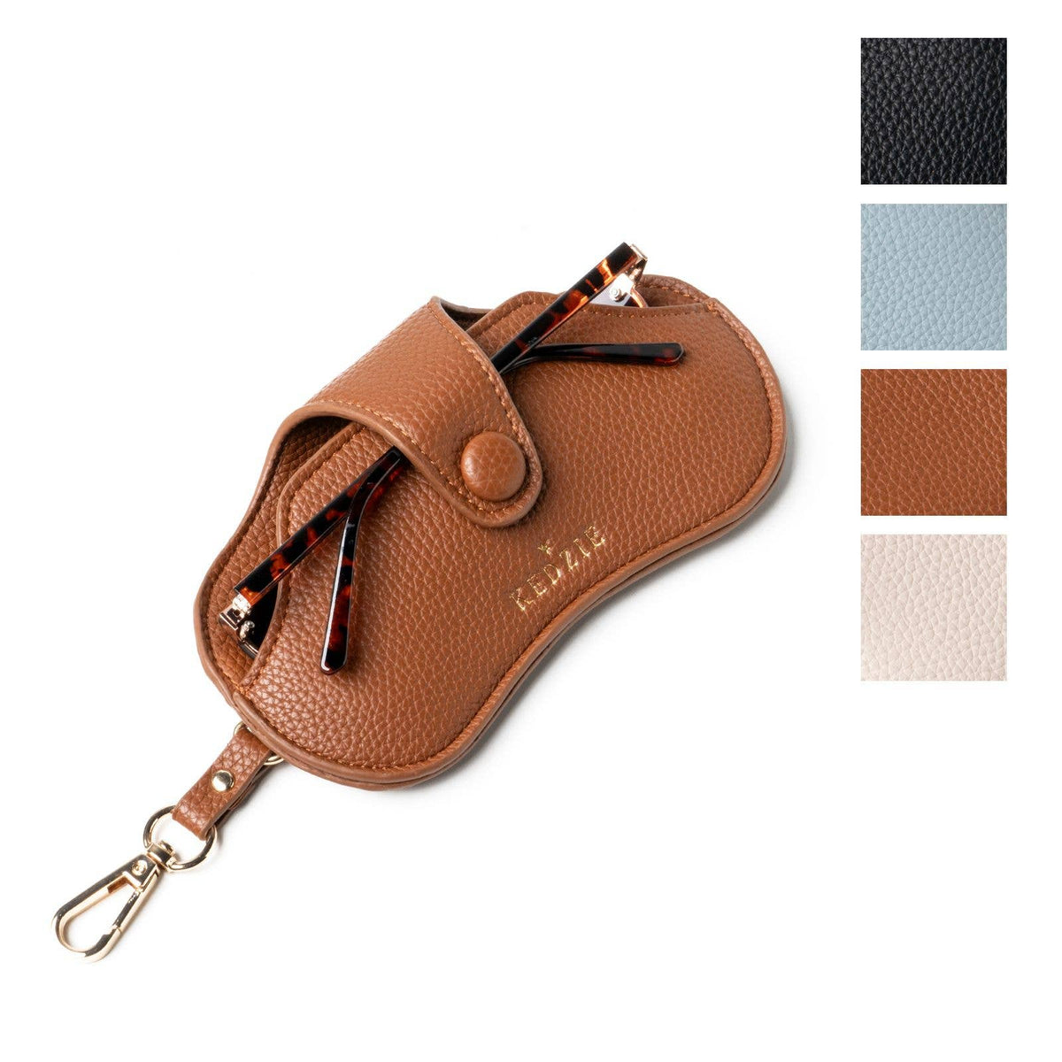 Kedzie Eclipse Eyewear Case Chestnut