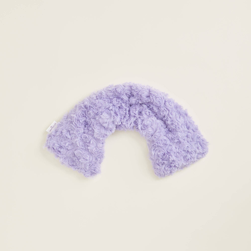Curly Purple Warmies Neck Wrap