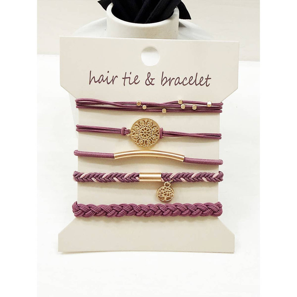 Boho Inspired Hair Tie Bracelets