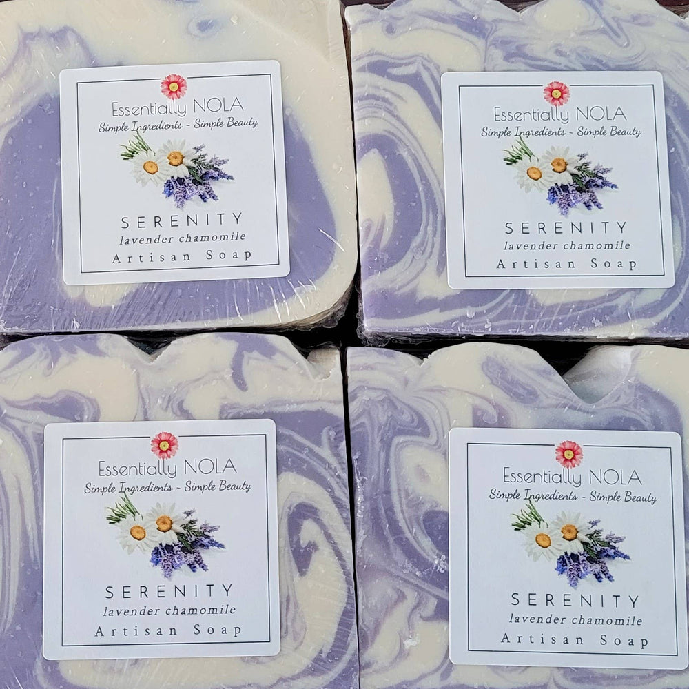 Serenity - Lavender Chamomile Soap with Coconut Milk