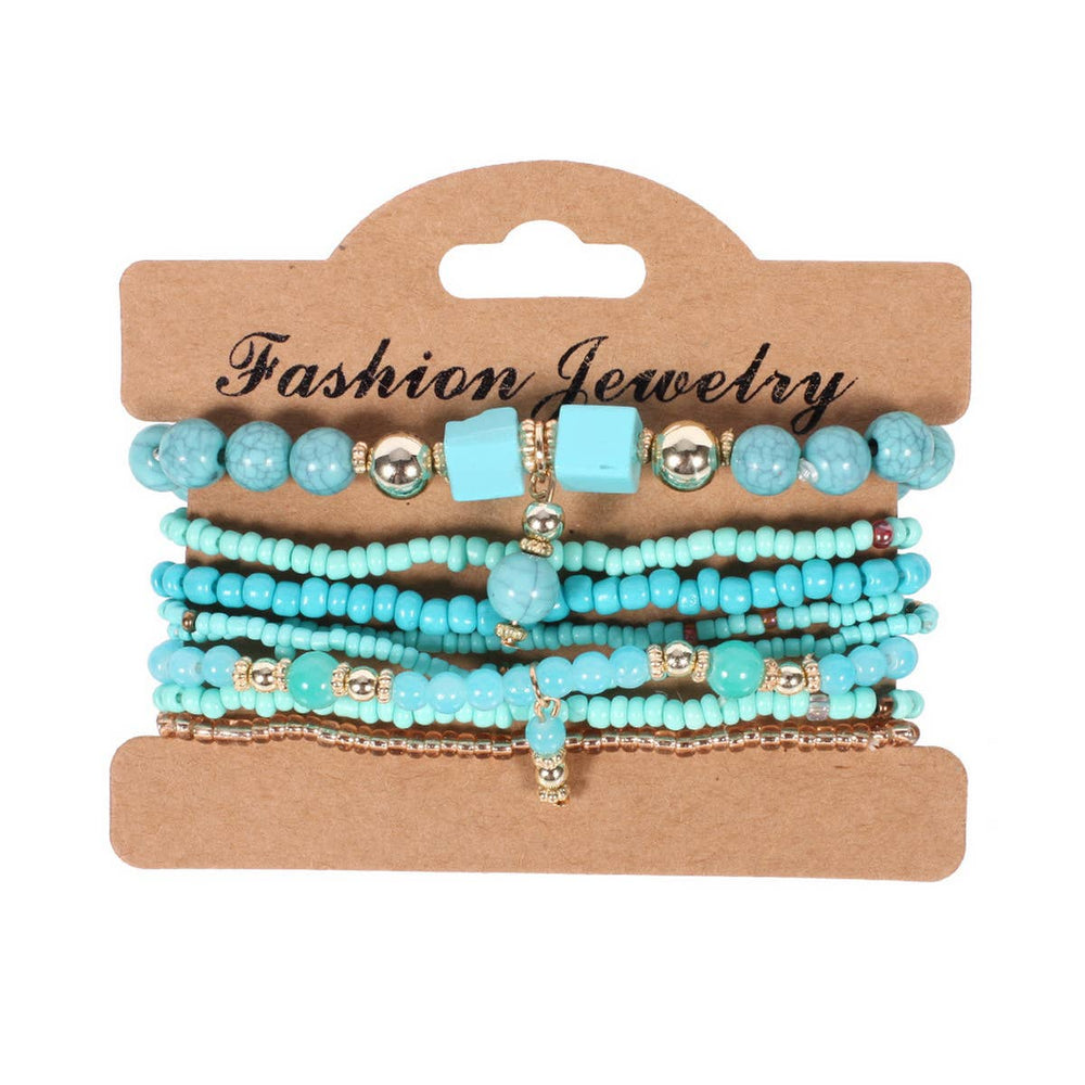 Handmade Beaded Bohemian Bracelet Set