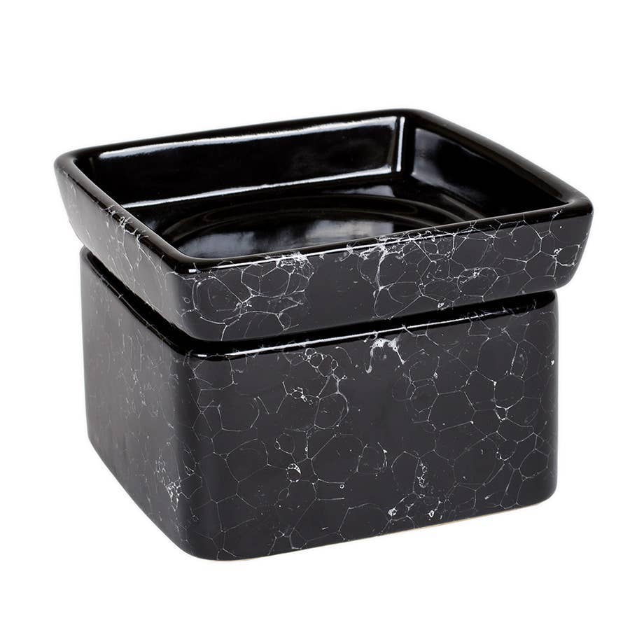 Black Marbled 2-in-1 Warmer