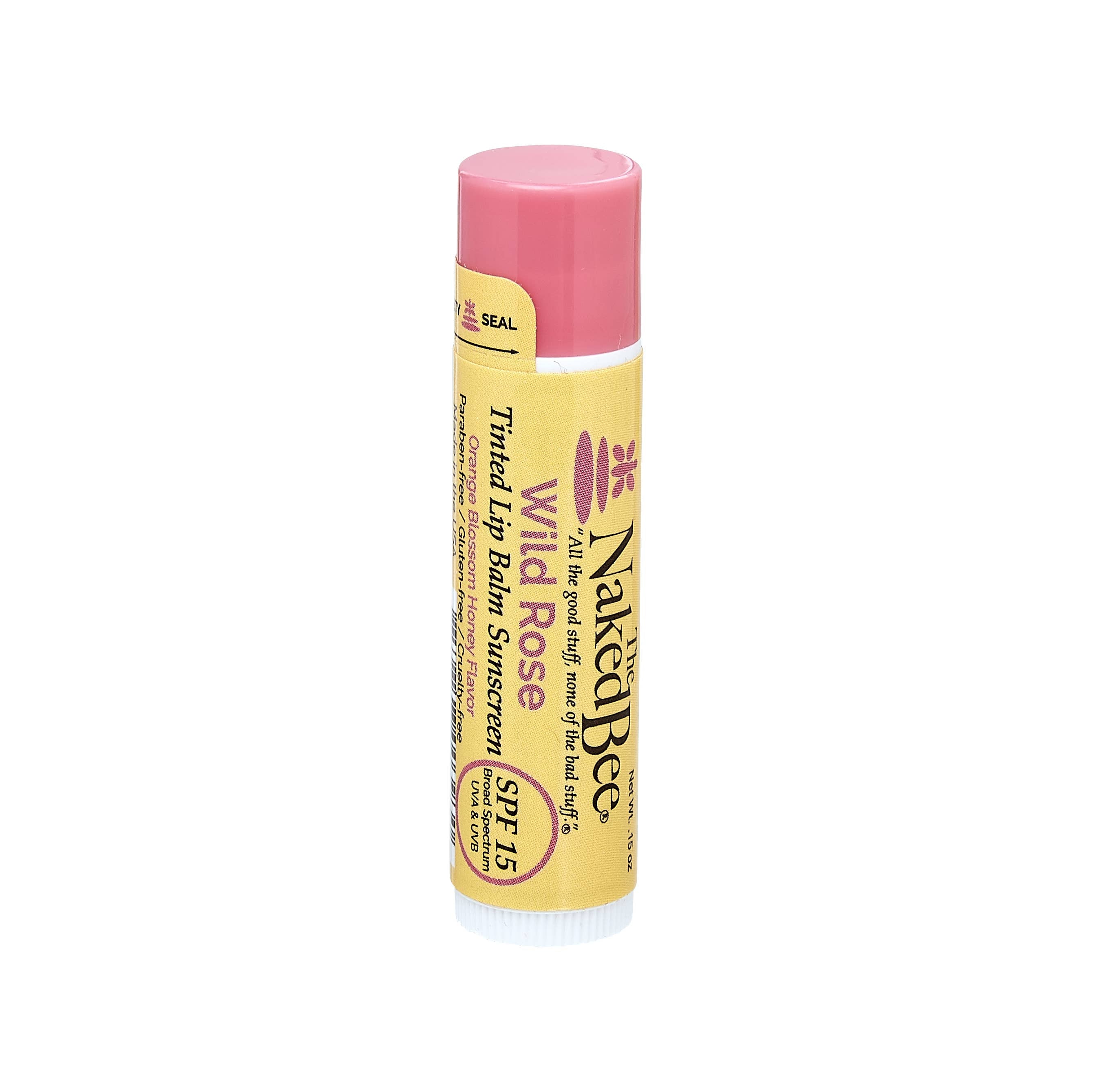Naked Bee Tinted Lip Balm with SPF
