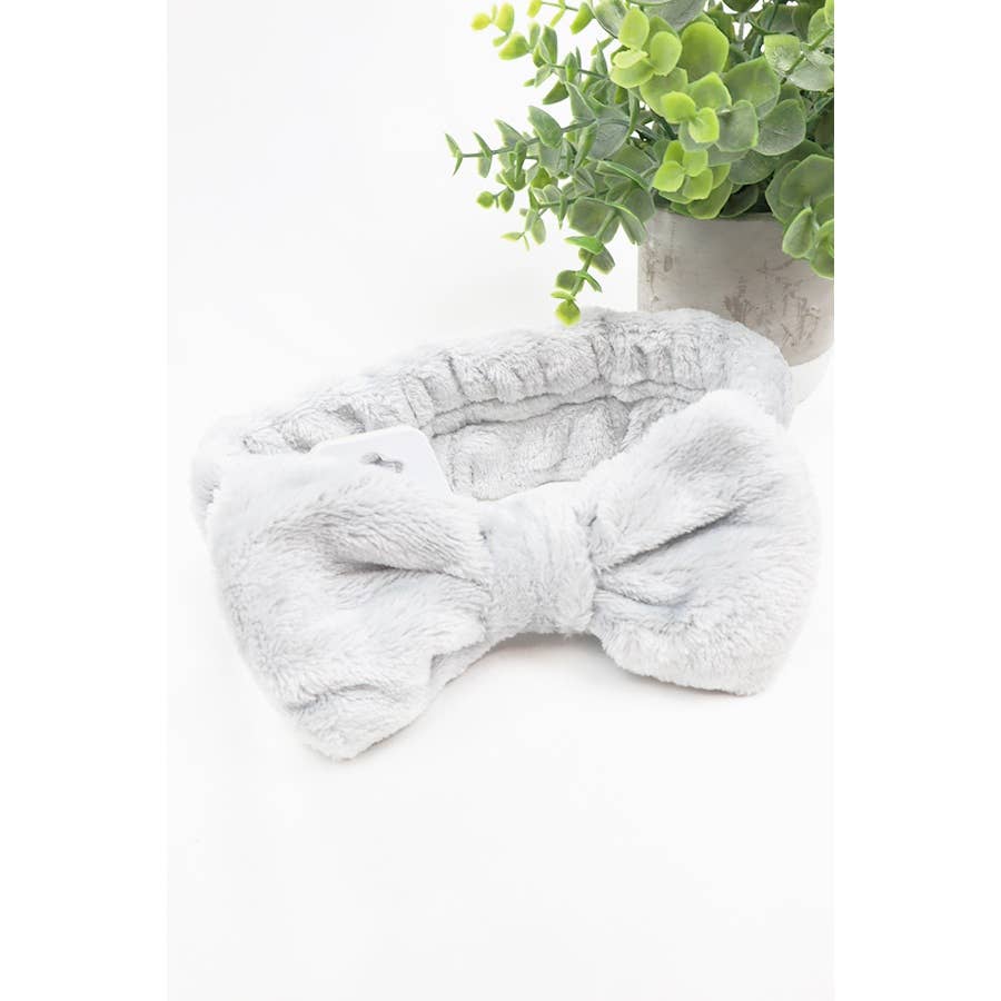 Solid Beauty Spa Bow Headband