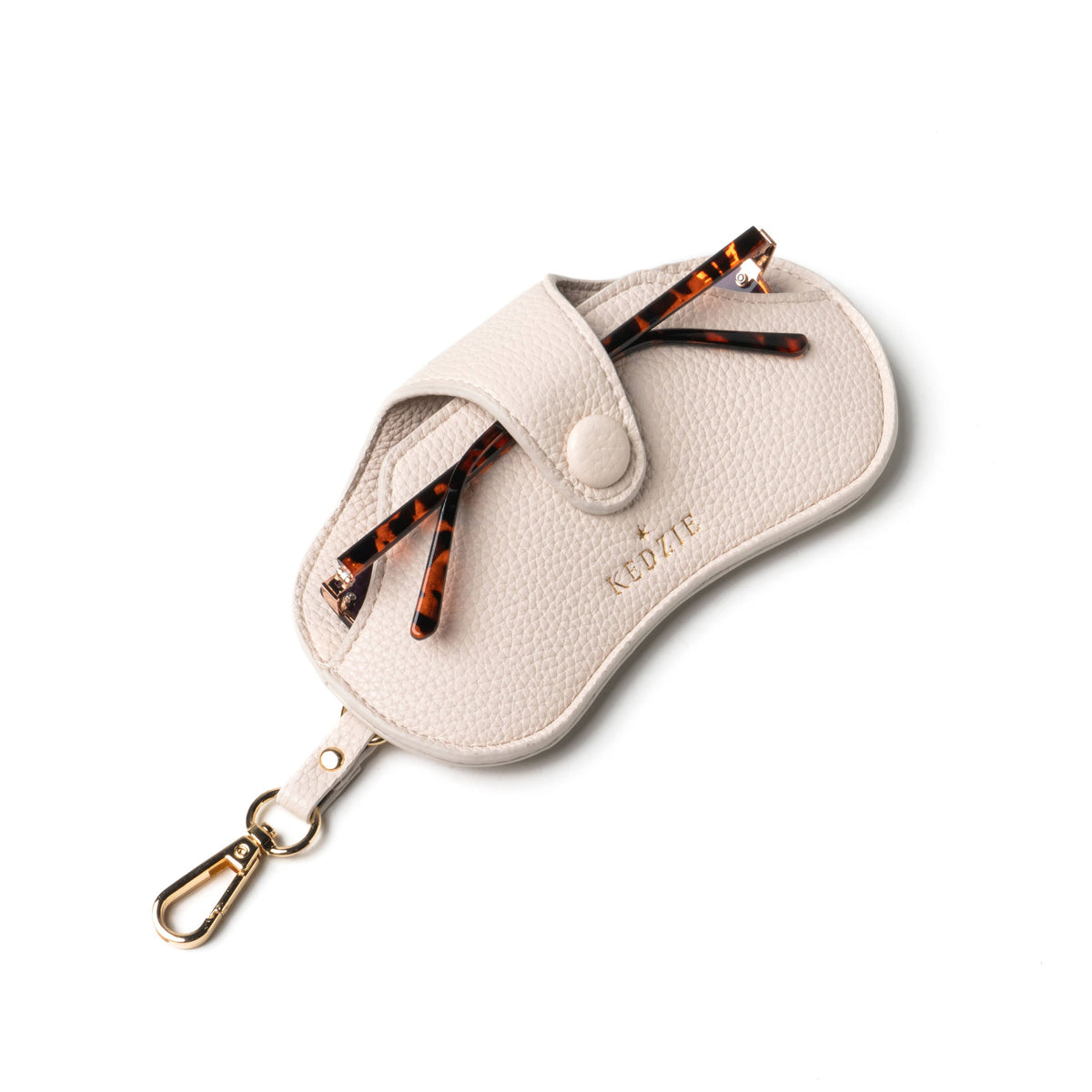 Kedzie Eclipse Eyewear Case Chestnut