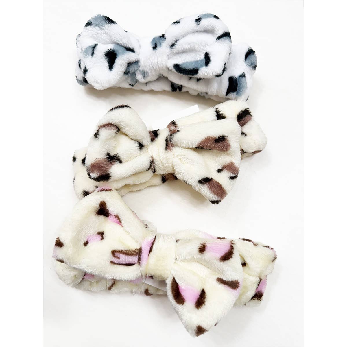 Patterned Beauty Spa Bow Headband