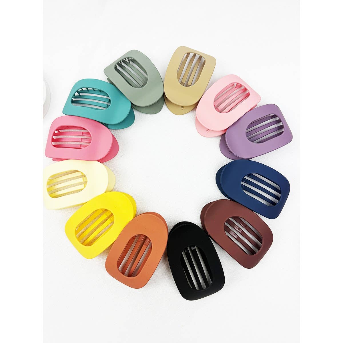 Oval Flat Hair Clip