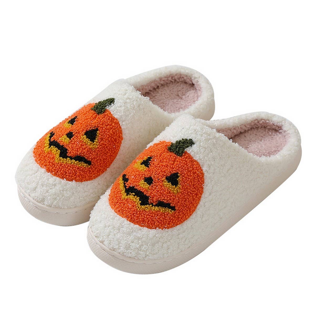 HALLOWEEN PUMPKIN SHAPED WARM SLIPPERS