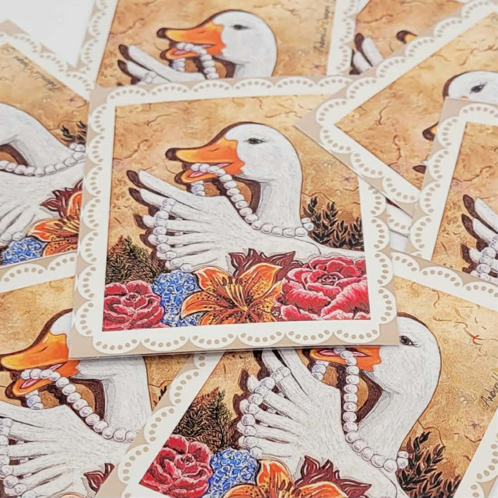 Bougie Goose Waterproof Sticker
