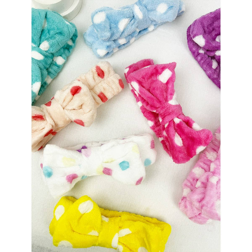 Polkadot Facial Spa Headband