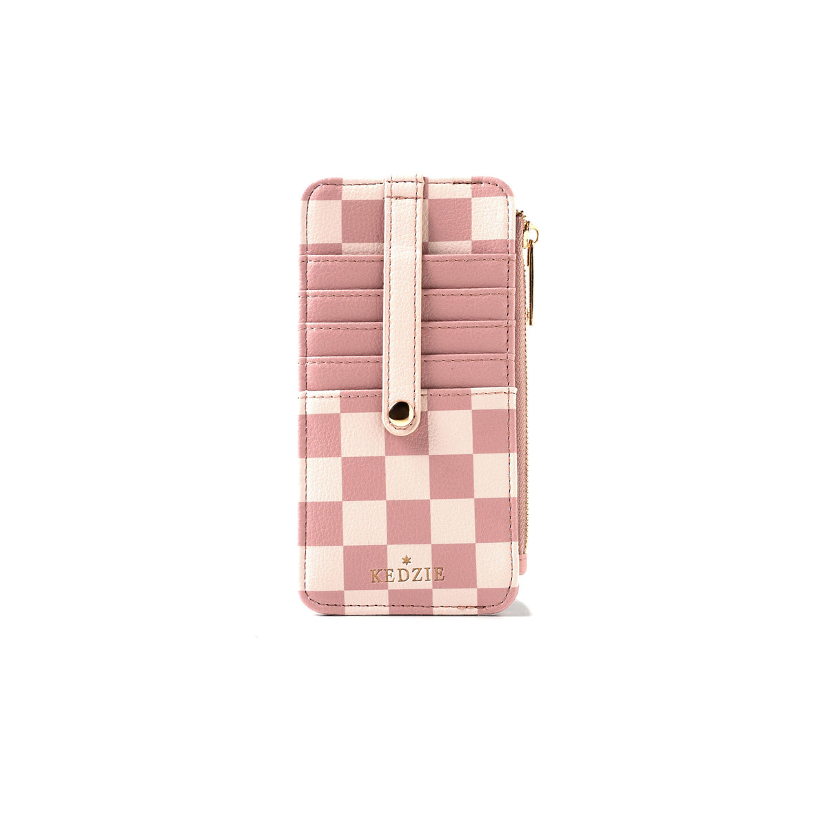 Kedzie Essentials Only Zippered Wallet Check Please