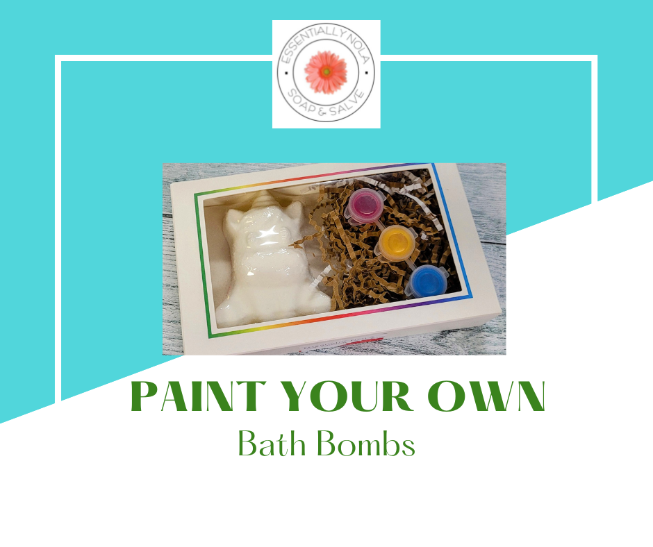 PYO BATH BOMBS ( Paint Your Own ): Fox