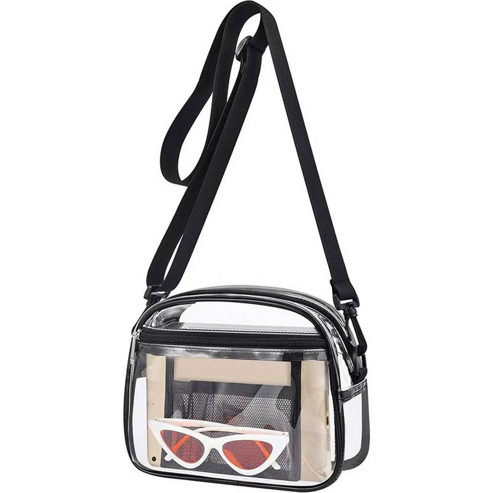 TRANSPARENT MULTIFUNCTIONAL CROSSBODY BAG