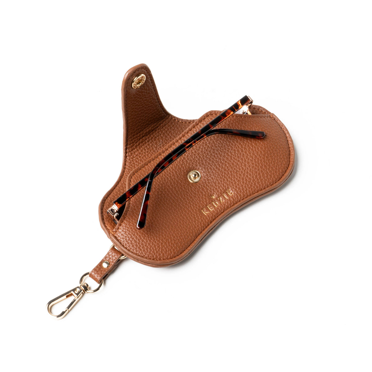 Kedzie Eclipse Eyewear Case Chestnut