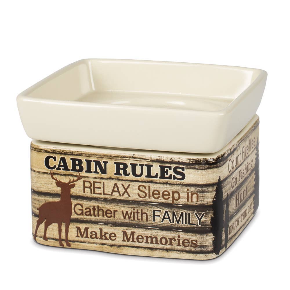 Cabin Rules 2-in-1 Wax Warmer