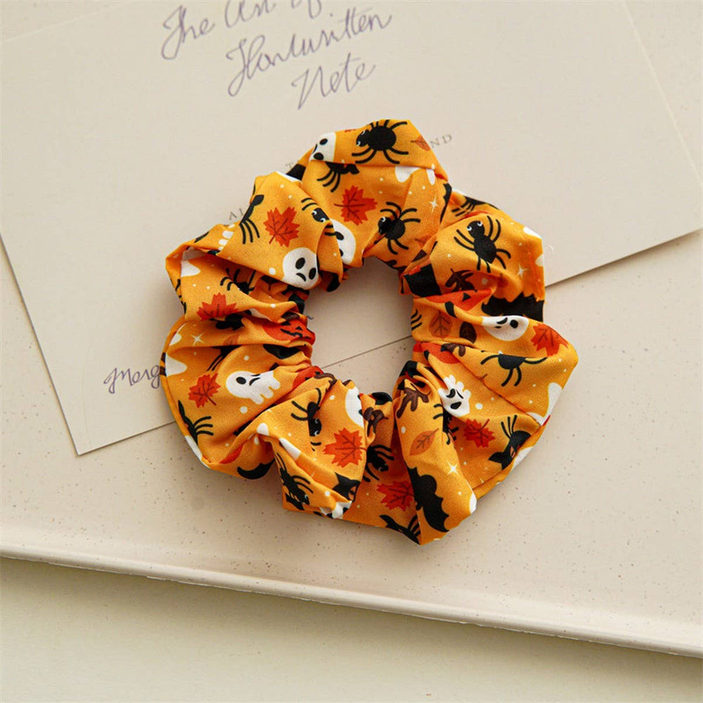 HALLOWEEN SKULL SERIES HAIR TIE SCRUNCHIE